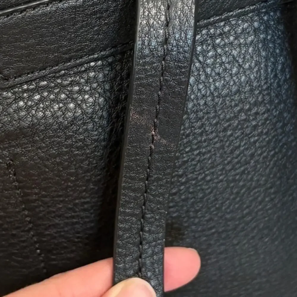 Kate Spade Pebbled Leather Hayes Street Teba Clasp Closure Backpack